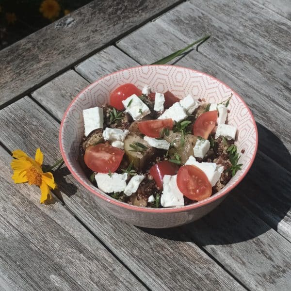 salade quinoa légumes grillés