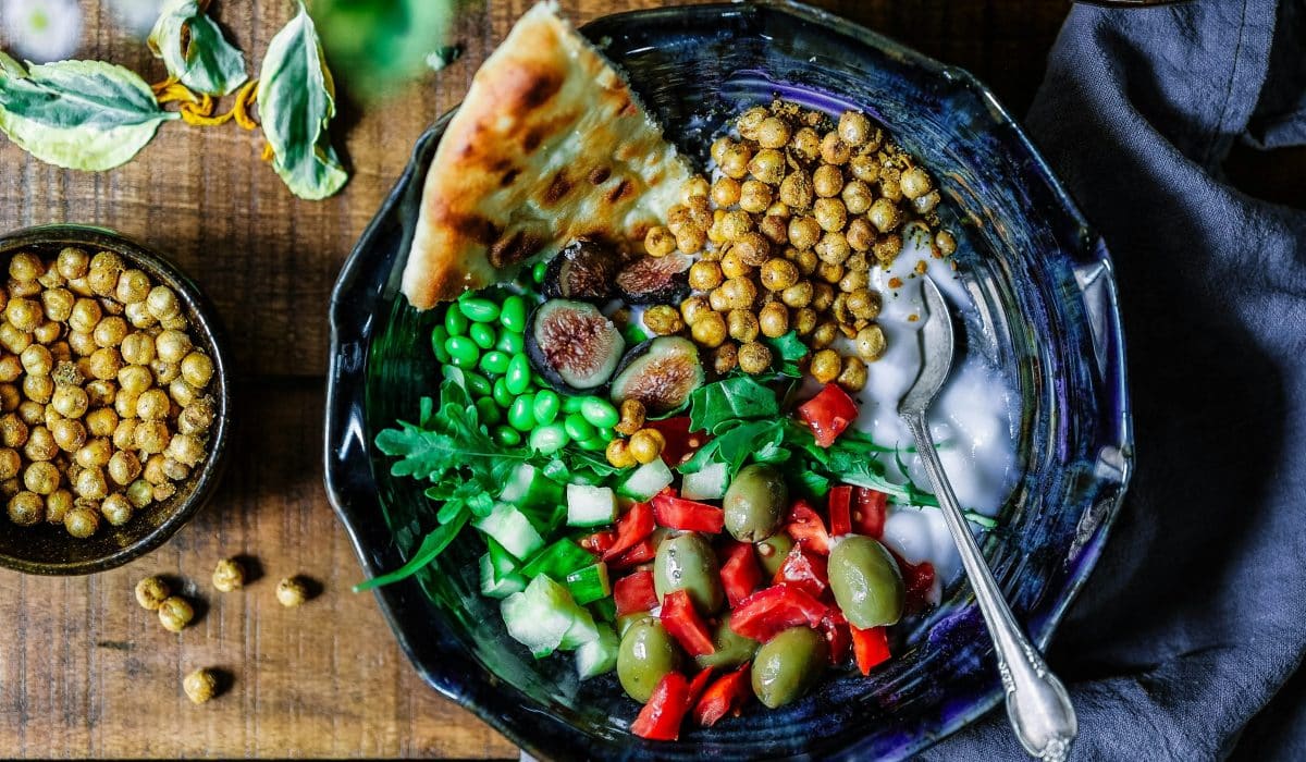 assiette végétarienne