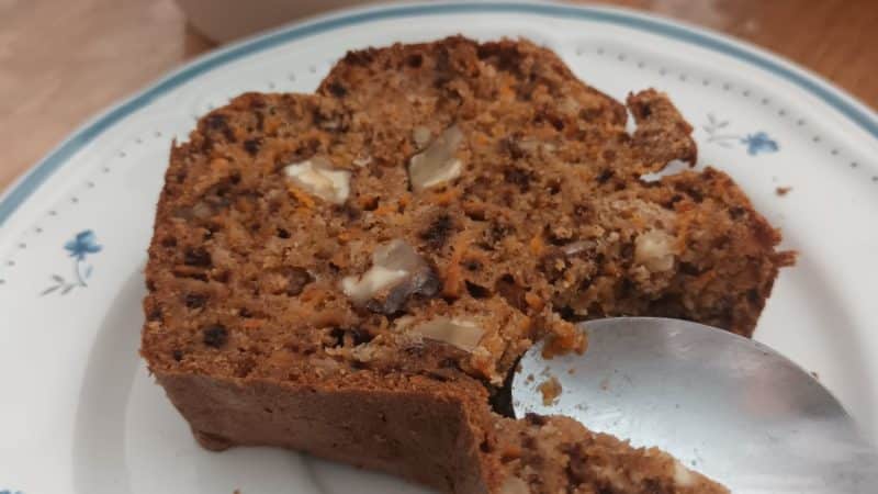 carrot cake aux noix
