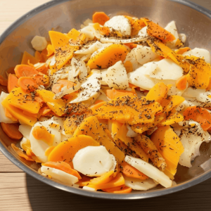 Lire la suite à propos de l’article Poêlée de carottes, panais et butternut